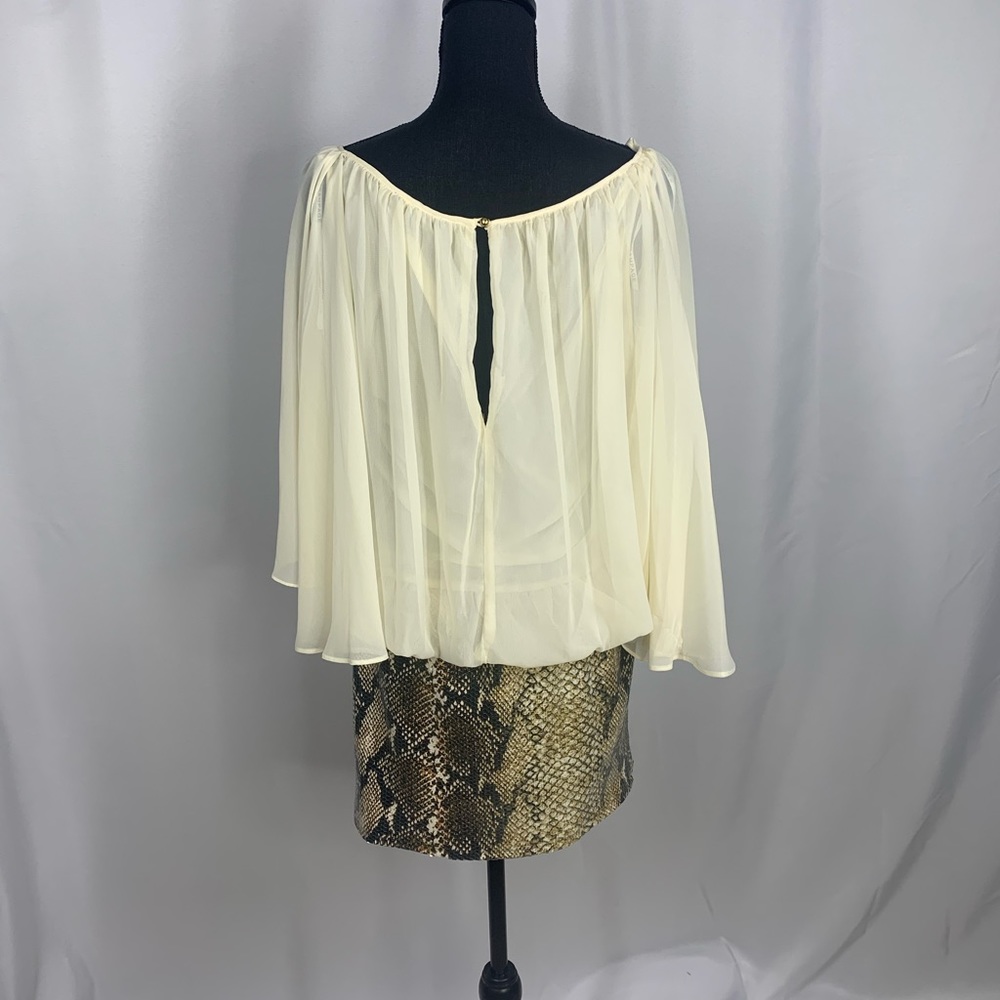 Rampage Sequin Blouson Mini Dress